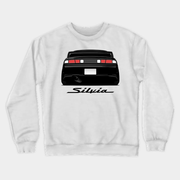 Nissan s14 automotive artwork Crewneck Sweatshirt by racingfactory